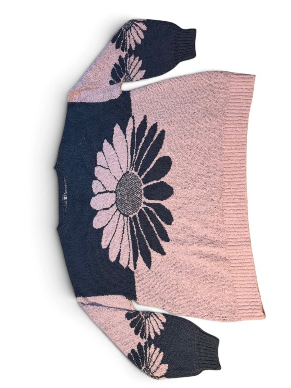 FREE PEOPLE "Pull In Bloom" Oversized Sweater - NWOT, S, Purple/Blue - Picture 3 of 13